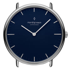 Load image into Gallery viewer, Nordgreen Native 40mm Navy Silver Watch