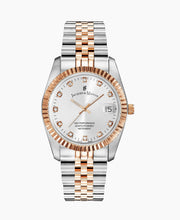 Load image into Gallery viewer, JDM Inspiration 36mm Two Tone Rose Gold Watch