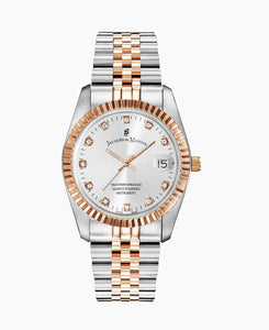 JDM Inspiration 36mm Two Tone Rose Gold Watch