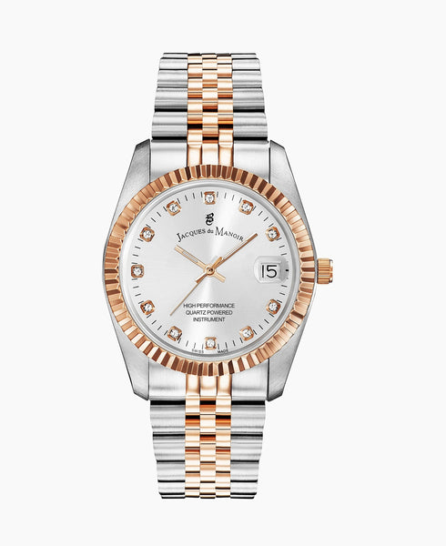 JDM Inspiration 36mm Two Tone Rose Gold Watch