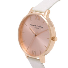 Load image into Gallery viewer, Olivia Burton Big Dial Rose Gold Case White Watch