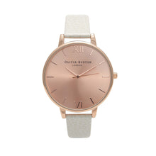 Load image into Gallery viewer, Olivia Burton Big Dial Rose Gold Case White Watch