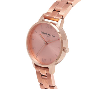 Olivia Burton Midi Dial Rose Gold Bracelet Watch