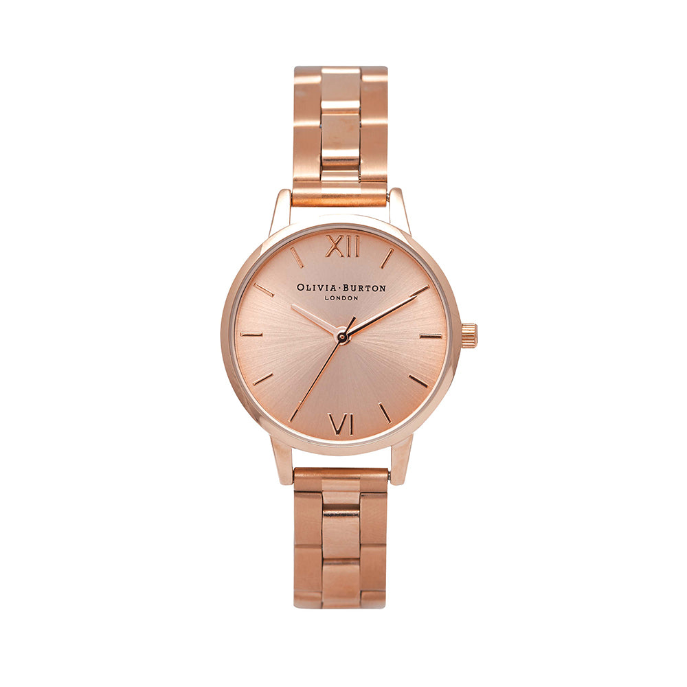 Olivia Burton Midi Dial Rose Gold Bracelet Watch