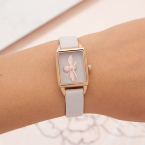 Olivia Burton 3D Bee Rose Gold Watch