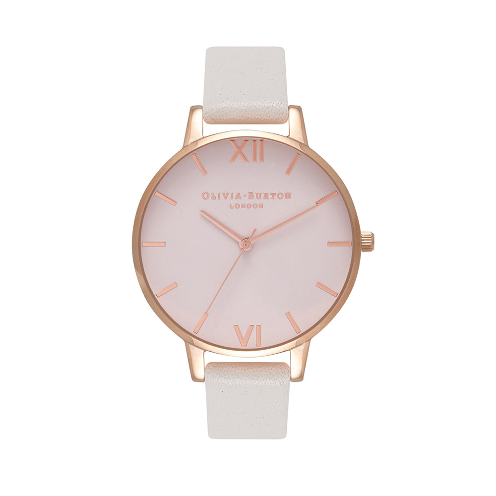 Olivia Burton Blush Dial Rose Gold Watch