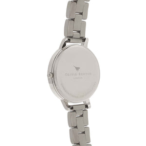 Olivia Burton White Dial Two Tone Watch