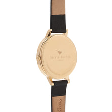 Load image into Gallery viewer, Olivia Burton Case Cuffs Gold Dial Black Watch