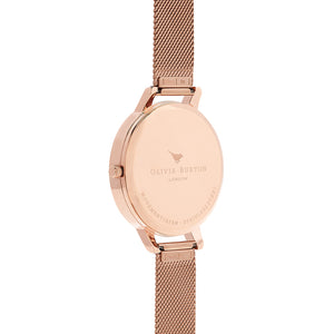 Olivia Burton Case Cuffs Rose Gold Watch