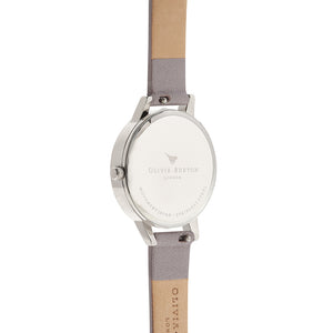 Olivia Burton Glasshouse Silver Watch