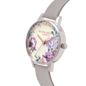 Olivia Burton Glasshouse Silver Watch