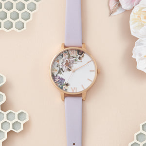 Olivia Burton Enchanted Garden Violet Watch