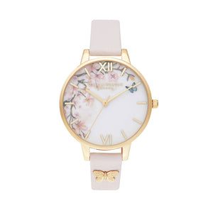 Olivia Burton Pretty Blossom Gold Watch'