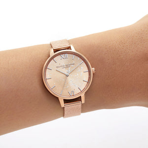 Olivia Burton Celestial Rose Gold Watch