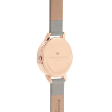 Load image into Gallery viewer, Olivia Burton White Dial Rose Gold Grey Watch