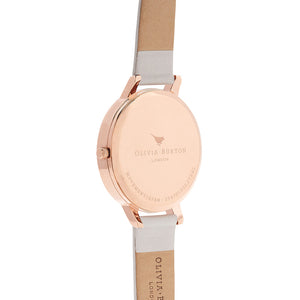 Olivia Burton Lace Detail Rose Gold Watch