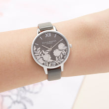 Load image into Gallery viewer, Olivia Burton Lace Detail Silver Watch