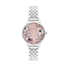 Load image into Gallery viewer, Olivia Burton Semi Precious Silver Bracelet Watch