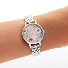 Load image into Gallery viewer, Olivia Burton Semi Precious Silver Bracelet Watch