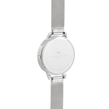 Load image into Gallery viewer, Olivia Burton Semi Precious Silver Mesh Watch