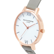 Load image into Gallery viewer, Olivia Burton Vintage Bow Rose Gold Grey Watch