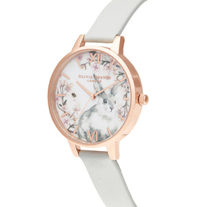 Olivia Burton Pretty Blossom Rose Gold Watch