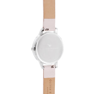 Olivia Burton Pretty Blossom Silver Blush Watch