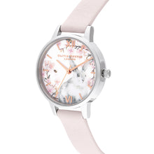 Load image into Gallery viewer, Olivia Burton Pretty Blossom Silver Blush Watch