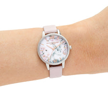 Load image into Gallery viewer, Olivia Burton Pretty Blossom Silver Blush Watch