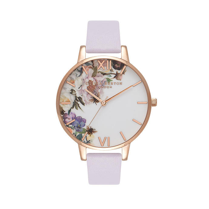 Olivia Burton Enchanted Garden Violet Watch