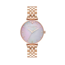 Load image into Gallery viewer, Olivia Burton Queen Bee Rose Gold Bracelet Watch
