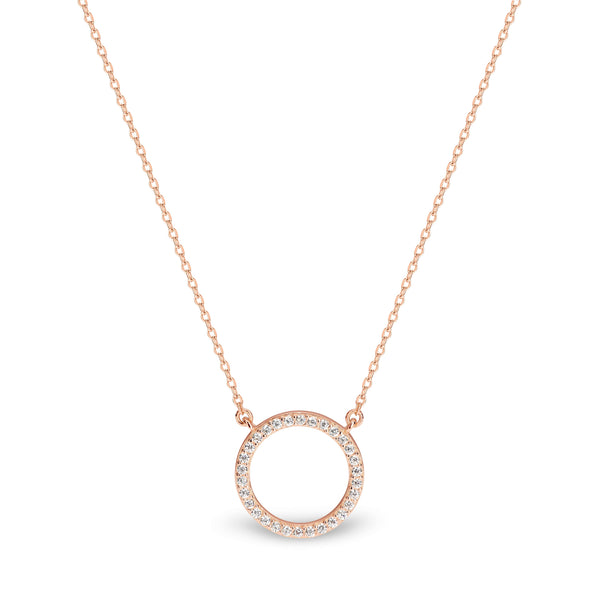 GEORGINI ARA ROSE GOLD PENDANT