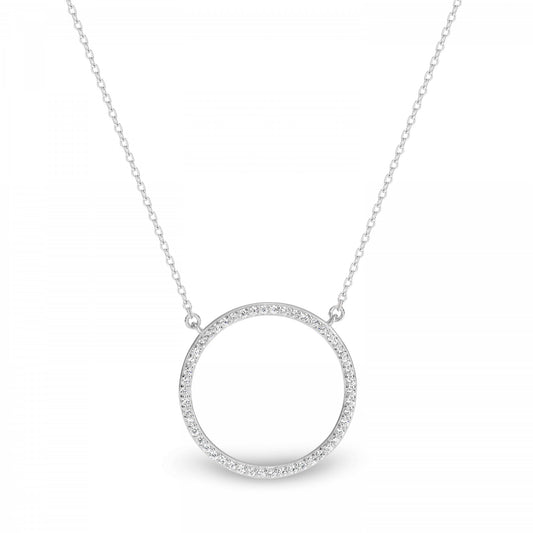 VIRGO RHODIUM PENDANT