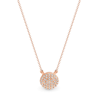 PAVO ROSE GOLD PENDANT