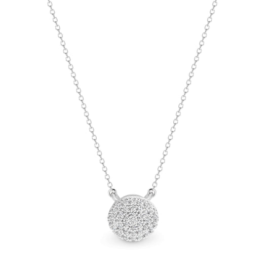 PAVO RHODIUM PENDANT