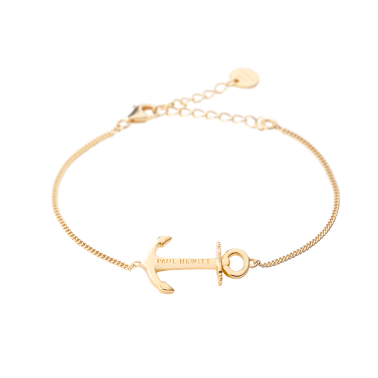Paul Hewitt Anchor Spirit Gold Bracelet