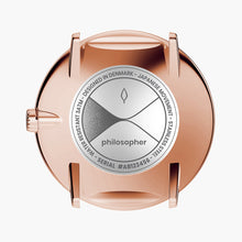 Load image into Gallery viewer, Nordgreen Women&#39;s Philosopher 36mm Rose Gold Watch