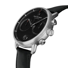 Load image into Gallery viewer, Nordgreen Pioneer 42mm Steel Black Watch