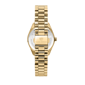 Chiara Ferragni Everyday Pink Zircon 34mm Gold Watch