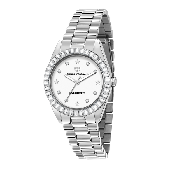 Chiara Ferragni Everyday Silver 34mm Watch