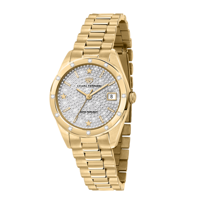 Chiara Ferragni Everyday Gold Glitter 32mm Watch