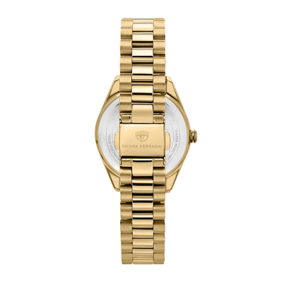 Chiara Ferragni Everyday Gold Glitter 32mm Watch