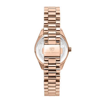 Chiara Ferragni Everyday Rose Gold Glitter 32mm Watch
