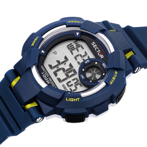 Sector Ex-36 Blue Digital Watch