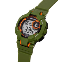 Load image into Gallery viewer, Sector EX-36 Army Green Digital Watch