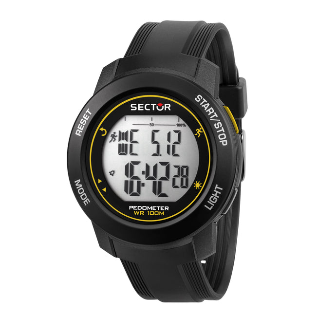 Sector EX-37 Black Digital Watch