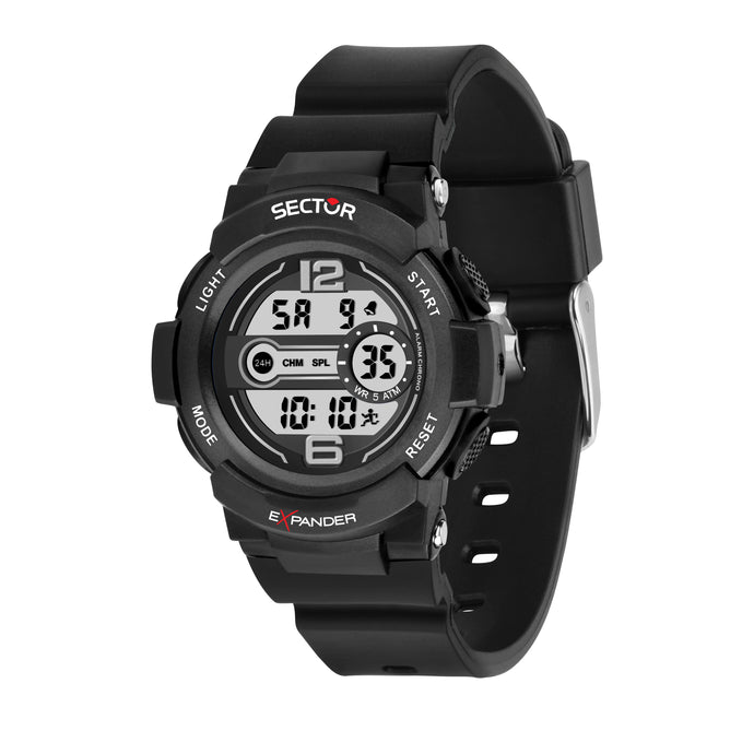 Sector EX-16 Black Digital Watch