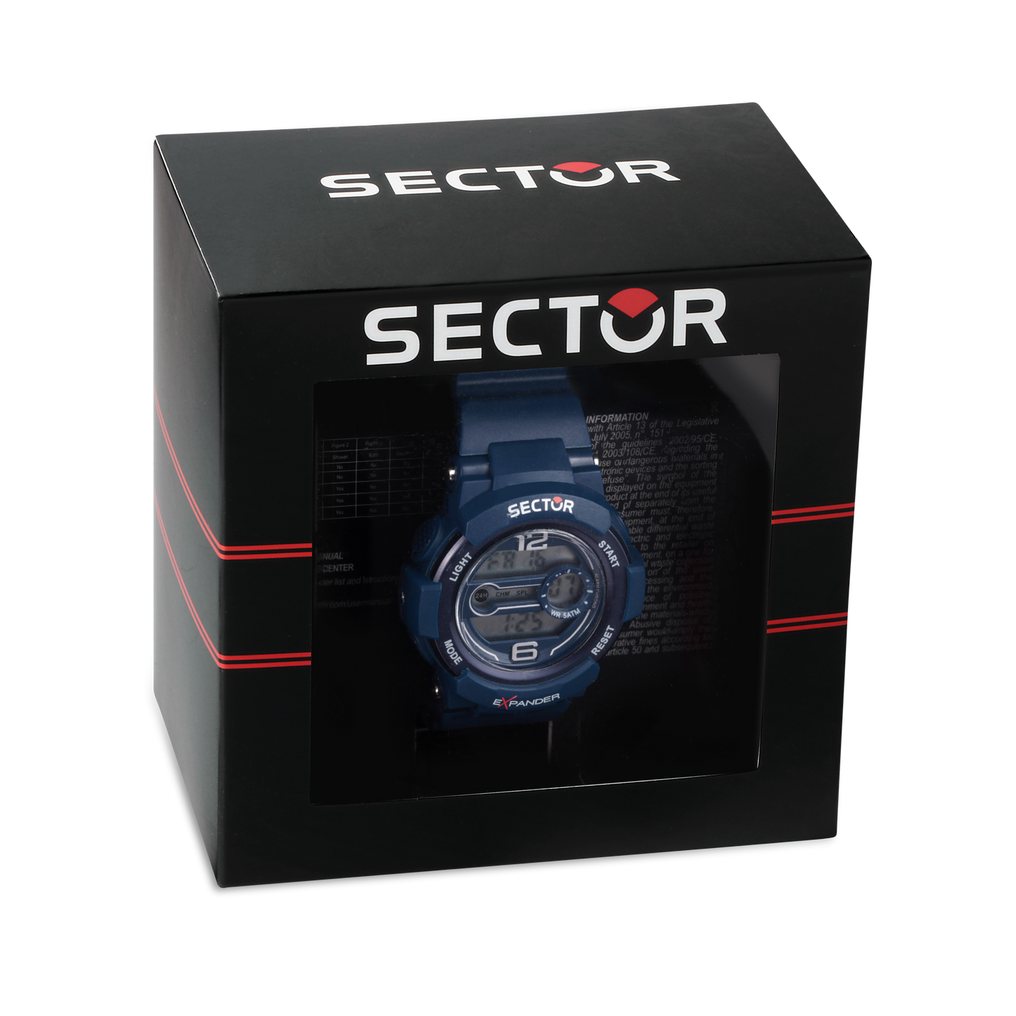 Sector EX-16 Blue Digital Watch