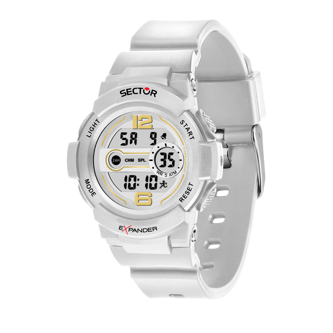 Sector EX-16 White Digital Watch