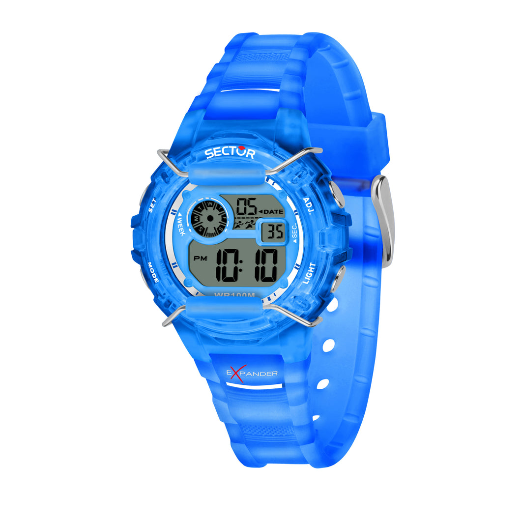 Sector EX-05 Blue Digital Watch